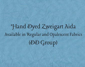 Bermuda Bay Aida (Z-DDA-108) Hand Dyed Zweigart Cross Stitch Fabric