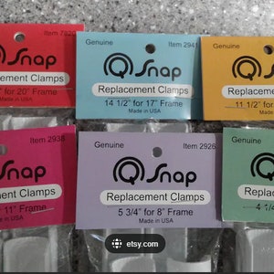 Q-Snap Frame - assorted sizes for cross stitch needlepoint embroidery crewel