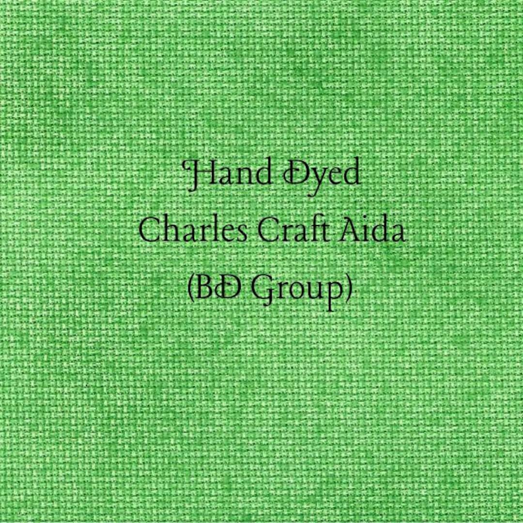 Shamrock Aida (CC-BDA-52) ~ Hand Dyed Charles Craft Cross Stitch