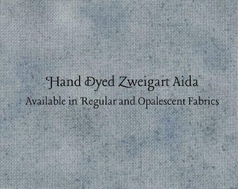 Nantucket Sound Aida (Z-BDA-64-26-PT) Hand Dyed Zweigart Cross Stitch Fabric
