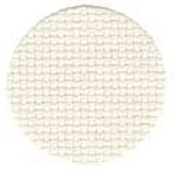 14 18 28 COUNT WHITE CROSS STITCH FABRIC AIDA LINEN MATERIAL 100% COTTON  LARGE