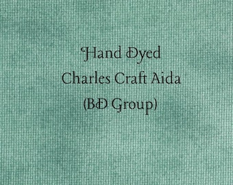 Spruce Aida (CC-BDA-63) ~ Hand Dyed Charles Craft Cross Stitch Fabric