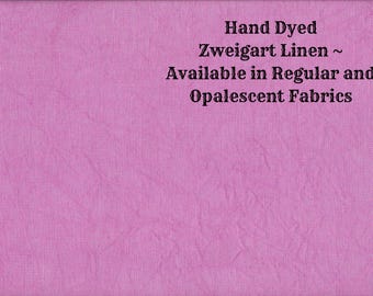 Berry-licious Linen (LN-50) ~ Hand Dyed Zweigart Cross Stitch Fabric from Vintage NeedleArts - available in regular and opal linen