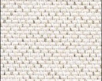 Zweigart Aida - Gold/White Metallic Cross Stitch Fabric - available in 14 count