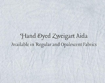 Gathering Storm Aida (Z-DDA-98) Hand Dyed Zweigart Cross Stitch Fabric
