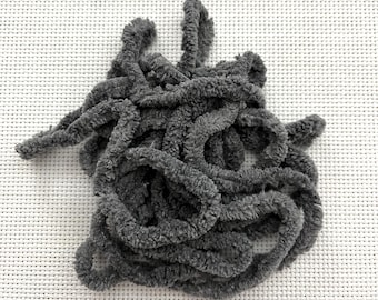 Black Magic Petite Chenille Trim (PC-31) by Vintage NeedleArts ~ hand dyed 2 continuous yards