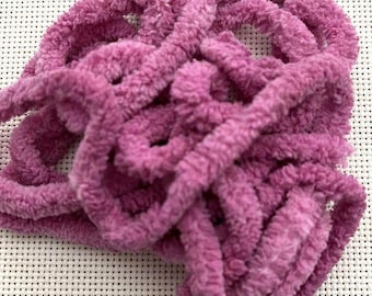 Berry-licious Petite Chenille Trim (PC-50) by Vintage NeedleArts ~ hand dyed 2 continuous yards