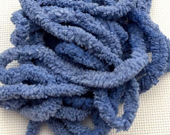 Liberty Blue Petite Chenille Trim (PC-79) by Vintage NeedleArts ~ hand dyed 2 continuous yards