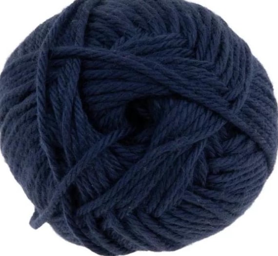 Tissu popeline de coton - Bleu marine foncé