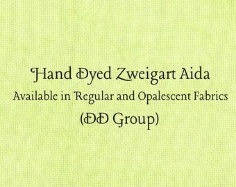 Gremlin Aida (Z-DDA-27) Hand Dyed Zweigart Cross Stitch Fabric