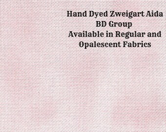 Angel Aida (Z-BDA-45) Hand Dyed Zweigart Cross Stitch Fabric
