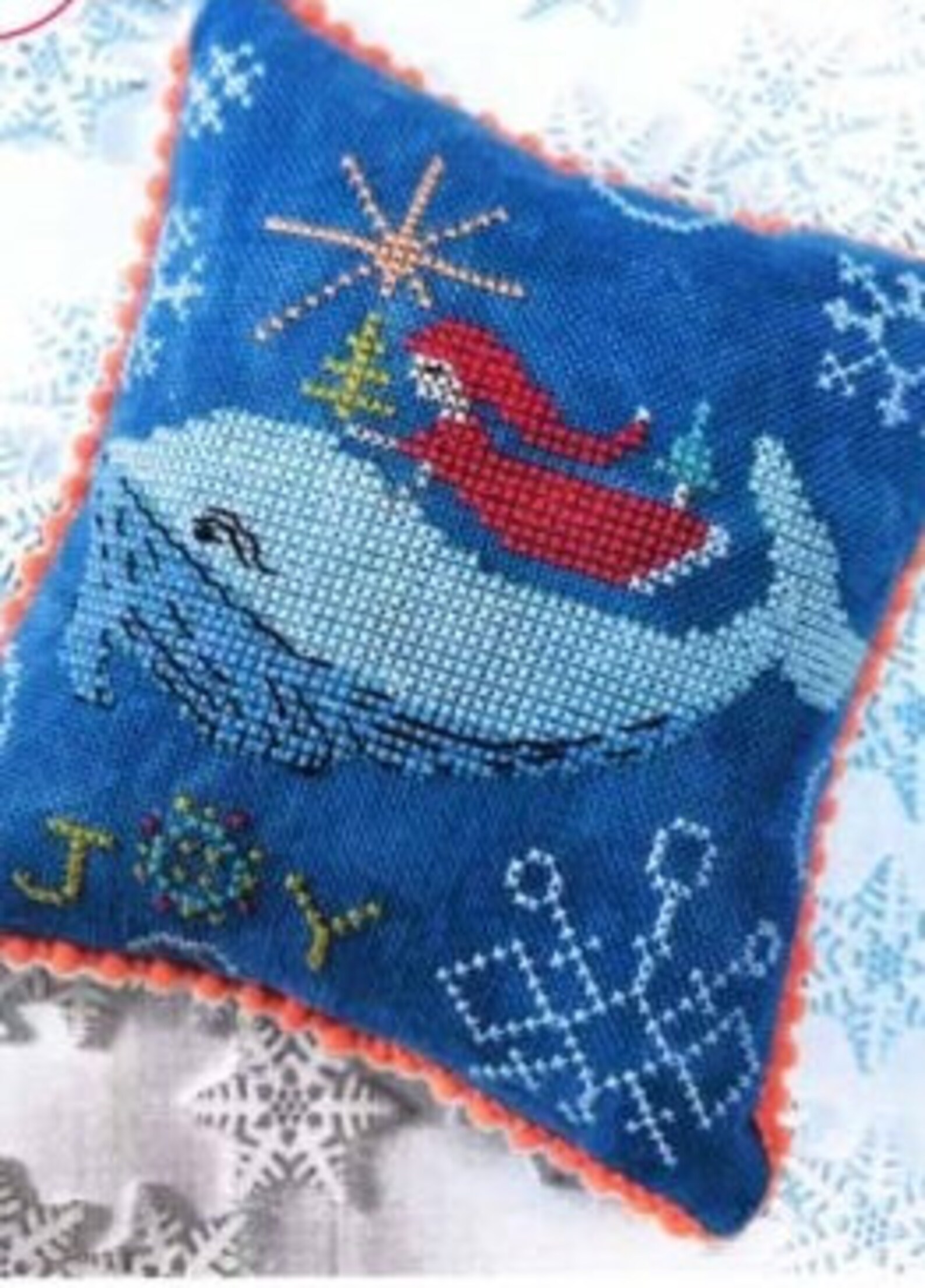 CLEARANCE Whaley Love Winter by Ardith Design Cross Stitch Chart Design