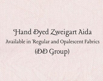 Angel Aida (Z-DDA-45) Hand Dyed Zweigart Cross Stitch Fabric