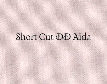 SHORT CUT - Highland Heather (DD) Hand Dyed Zweigart Aida Cross Stitch Fabric