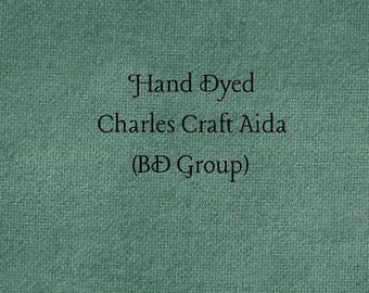 Emerald Isle Aida (CC-BDA-115) ~ Hand Dyed Charles Craft Cross Stitch Fabric