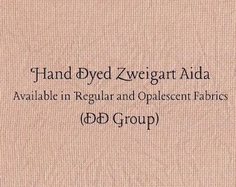 Copper Penny Aida (Z-DDA-110) Hand Dyed Zweigart Cross Stitch Fabric