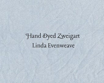 Gathering Storm Linda Evenweave (LND-98) Hand Dyed Zweigart Cross Stitch Fabric