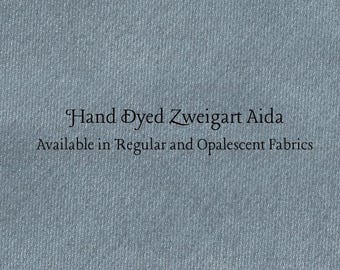Moonlight Bay Aida (Z-BDA-111) Hand Dyed Zweigart Cross Stitch Fabric