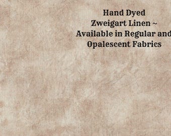 New England Prim Linen (LN-97-72-PT) ~ Hand Dyed Zweigart Cross Stitch Fabric from Vintage NeedleArts - available in regular and opal linen