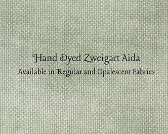 Milkweed Aida (Z-BDA-68) Hand Dyed Zweigart Cross Stitch Fabric