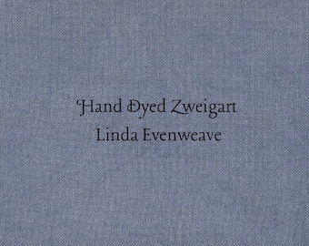 Twilight Linda Evenweave (LND-118) Hand Dyed Zweigart Cross Stitch Fabric