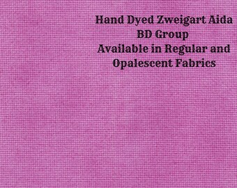 Berry-licious Aida (Z-BDA-50) Hand Dyed Zweigart Cross Stitch Fabric