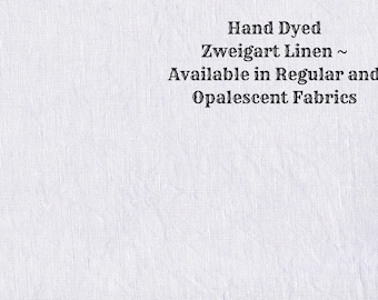 Lavender Frost Linen (LN-82) ~ Hand Dyed Zweigart Cross Stitch Fabric from Vintage NeedleArts - available in regular and opalescent linen
