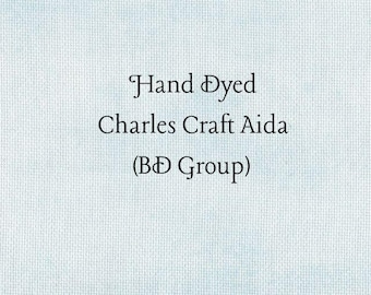 Sky Aida (CC-BDA-62) ~ Hand Dyed Charles Craft Cross Stitch Fabric