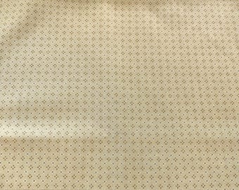 PER YARD ~ Gold Calico Quilter's Cotton from Brother Sister Design Studios ~ 100% cotton fabric
