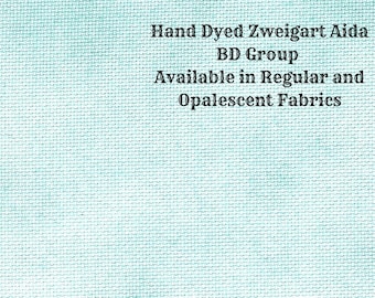 Bahama Mama Aida (Z-BDA-58) Hand Dyed Zweigart Cross Stitch Fabric
