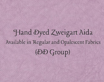 Mulberry Aida (Z-DDA-80) Hand Dyed Zweigart Cross Stitch Fabric