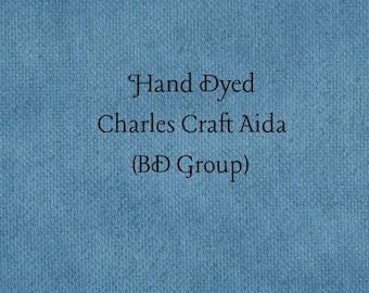 Bermuda Bay Aida (CC-BDA-108) ~ Hand Dyed Charles Craft Cross Stitch Fabric