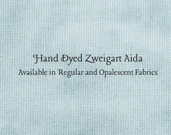 Bon Voyage Aida (Z-BDA-15) Hand Dyed Zweigart Cross Stitch Fabric
