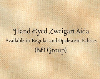 Gingersnap Aida (Z-BDA-2) Hand Dyed Zweigart Cross Stitch Fabric