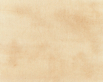 Gingersnap Aida (BDA-2) ~ Hand Dyed Cross Stitch Fabric from Vintage NeedleArts ~ 11/14/16/18/20 count regular and opalescent aida