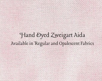 Angel Aida (Z-BDA-45) Hand Dyed Zweigart Cross Stitch Fabric