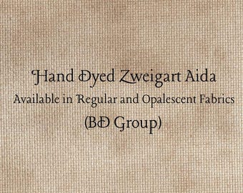 Rodeo Aida (Z-BDA-81) Hand Dyed Zweigart Cross Stitch Fabric