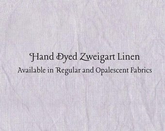 Lavender Lilacs Linen (LN-6) ~ Hand Dyed Zweigart Cross Stitch Fabric