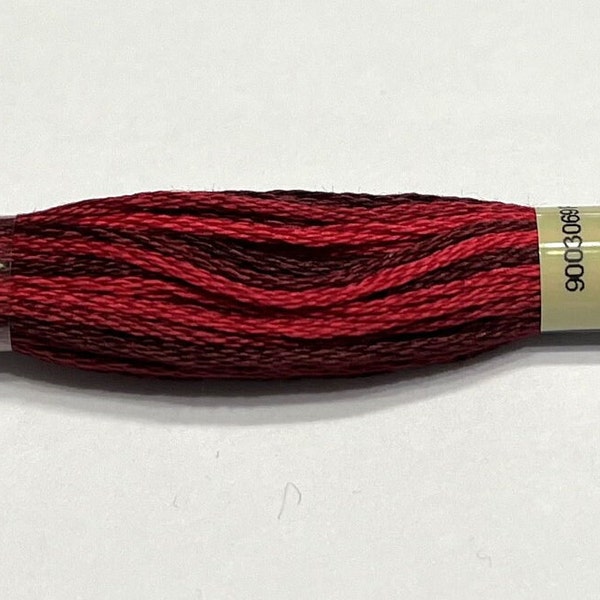 DMC 115 Variegated Garnet - 6 strand embroidery floss