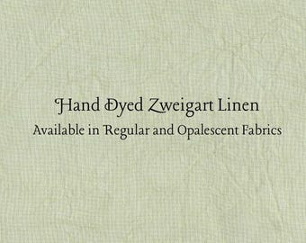 Milkweed Linen (LN-68) ~ Hand Dyed Zweigart Cross Stitch Fabric