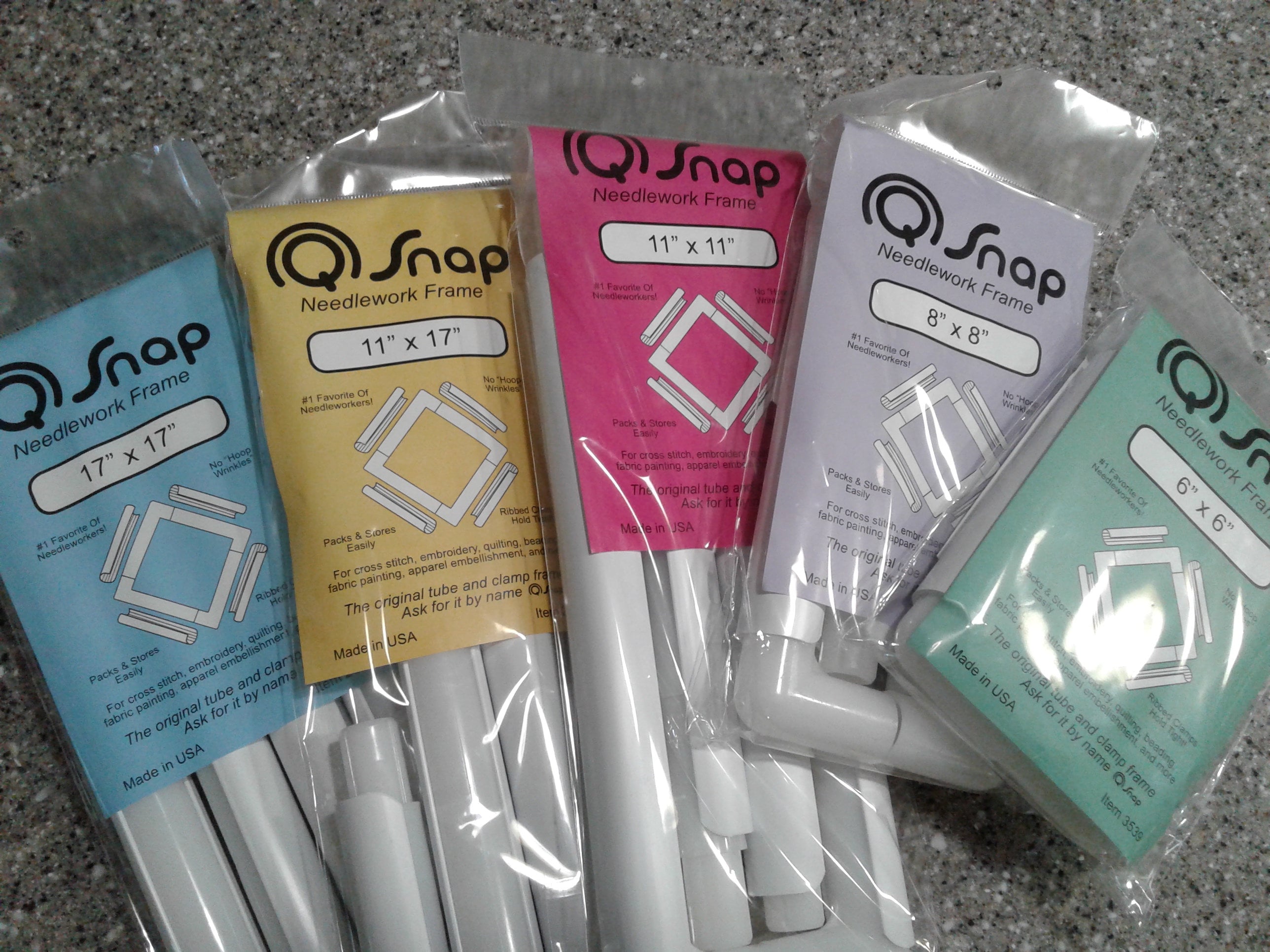 unopened new old stock Q-Tilt Q-Snap made by Q-Snap for quilting