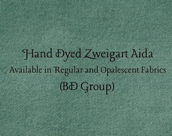 Emerald Isle Aida (Z-BDA-115) Hand Dyed Zweigart Cross Stitch Fabric