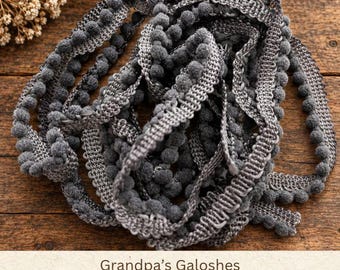 Grandpa's Galoshes Hand Dyed Mini Pom Pom Trim (MPP-31) ~ 2 continuous yards per package