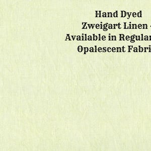 Kiwi Leinen (LN-84) ~ Handgefärbter Zweigart Kreuzstich Stoff von Vintage NeedleArts - erhältlich in regulärem und opaleszierendem Leinen
