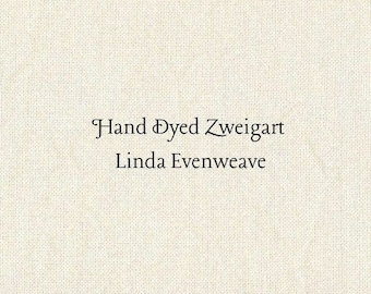 Irish Cream Linda Evenweave (LND-19) Hand Dyed Zweigart Cross Stitch Fabric