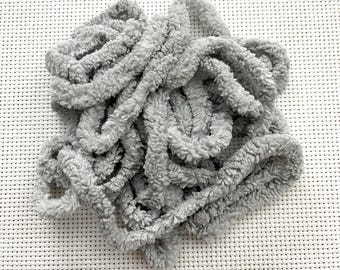 Silvery Star Petite Chenille Trim (PC-30) by Vintage NeedleArts ~ hand dyed 2 continuous yards