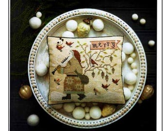 PAPER Cross Stitch Chart - A Merry Gentleman from Plum Street Samplers