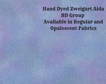 Berry Blast Aida (Z-BDA-15-29-77-PT) Hand Dyed Zweigart Cross Stitch Fabric