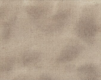 Nantucket Prim Hand-dyed Aida from Vintage NeedleArts cross stitch fabric cloth brown tan coffee beige primitive