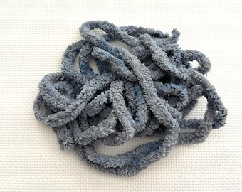 Denim Petite Chenille Trim (PC-17) by Vintage NeedleArts ~ hand dyed 2 continuous yards